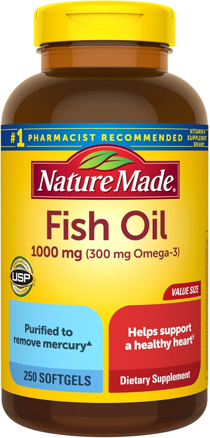 Omega-3 Fish Oil 1000mg